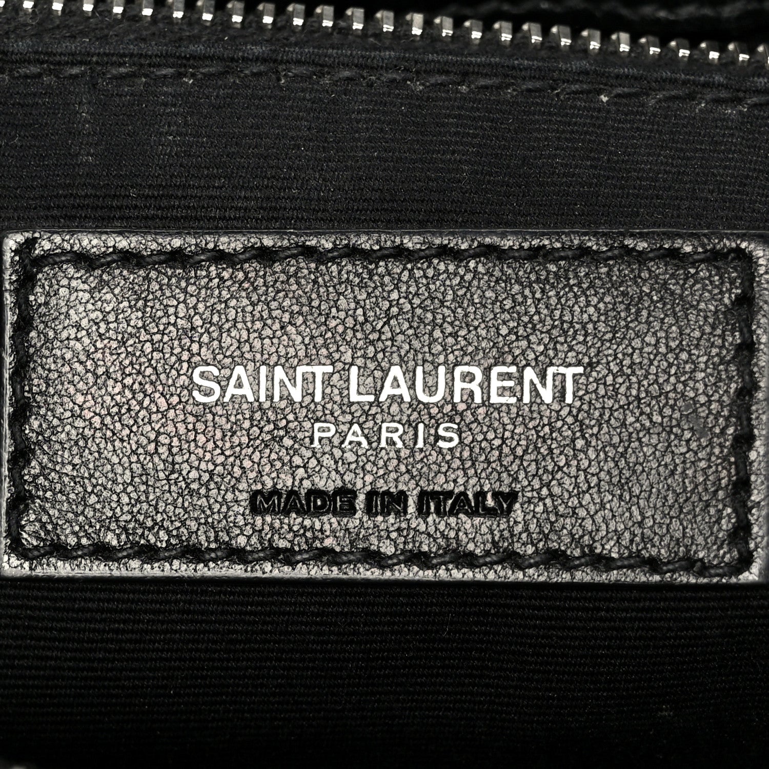 Saint Laurent Calfskin Y Quilted Monogram Medium Loulou Chain Satchel Black 6 of 11