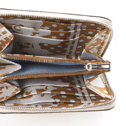 Hermes Epsom Silk'in Compact Wallet Nata 4 of 5