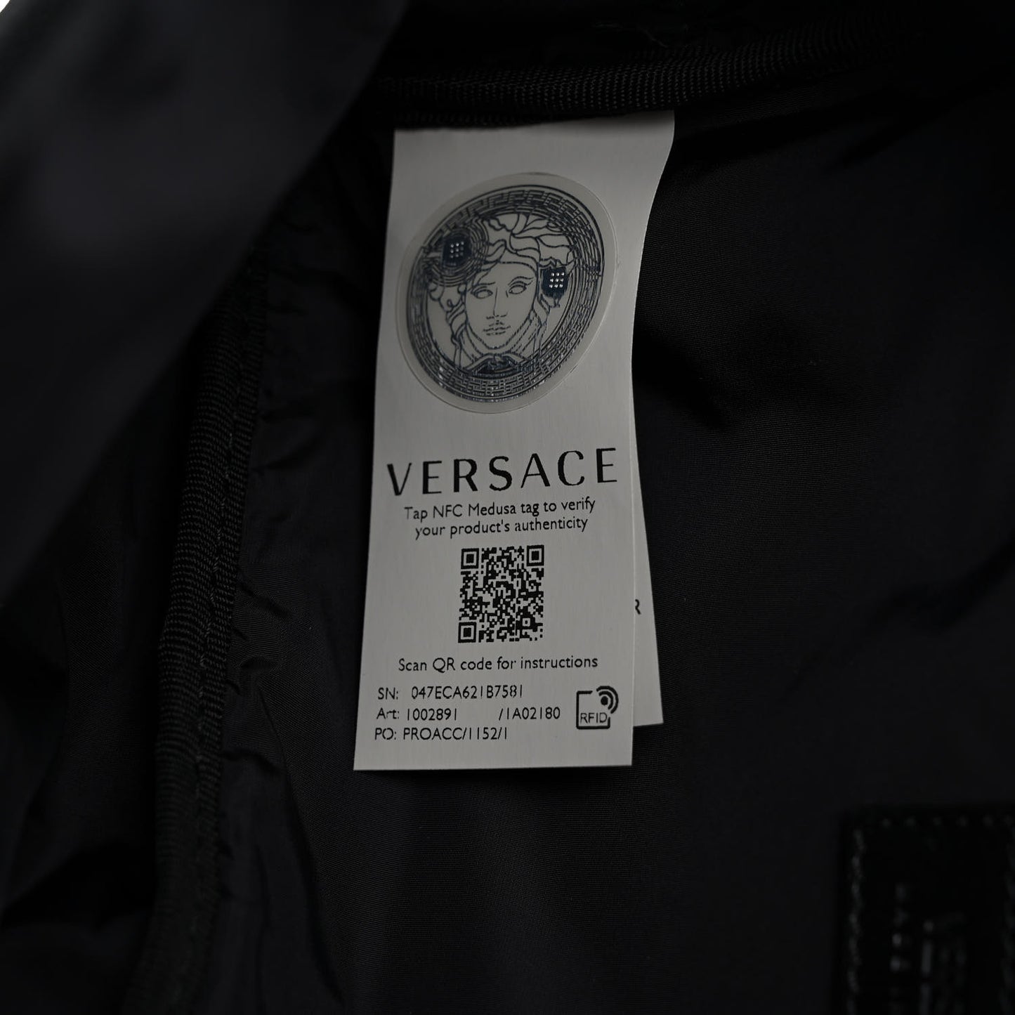 Nylon Logo Belt Bag Black