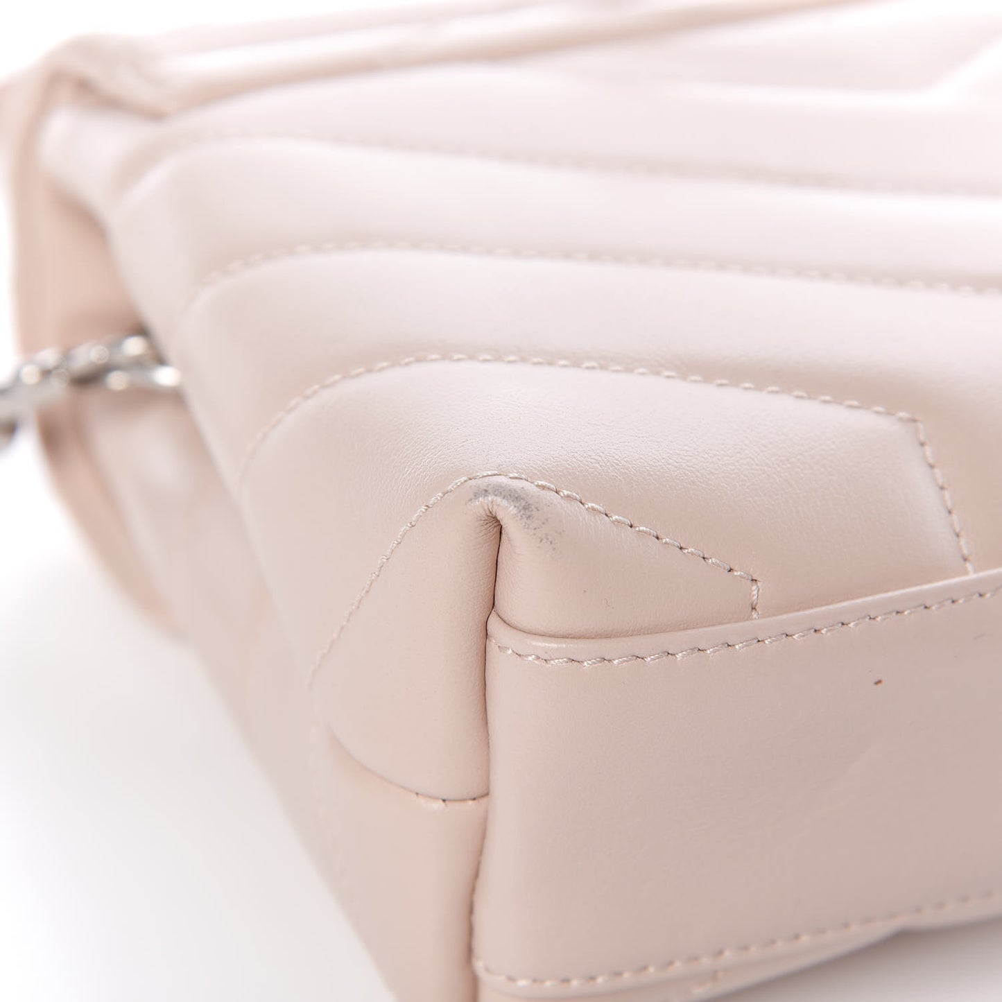 Calfskin Y Quilted Monogram Toy Loulou Crossbody Bag Marble Pink