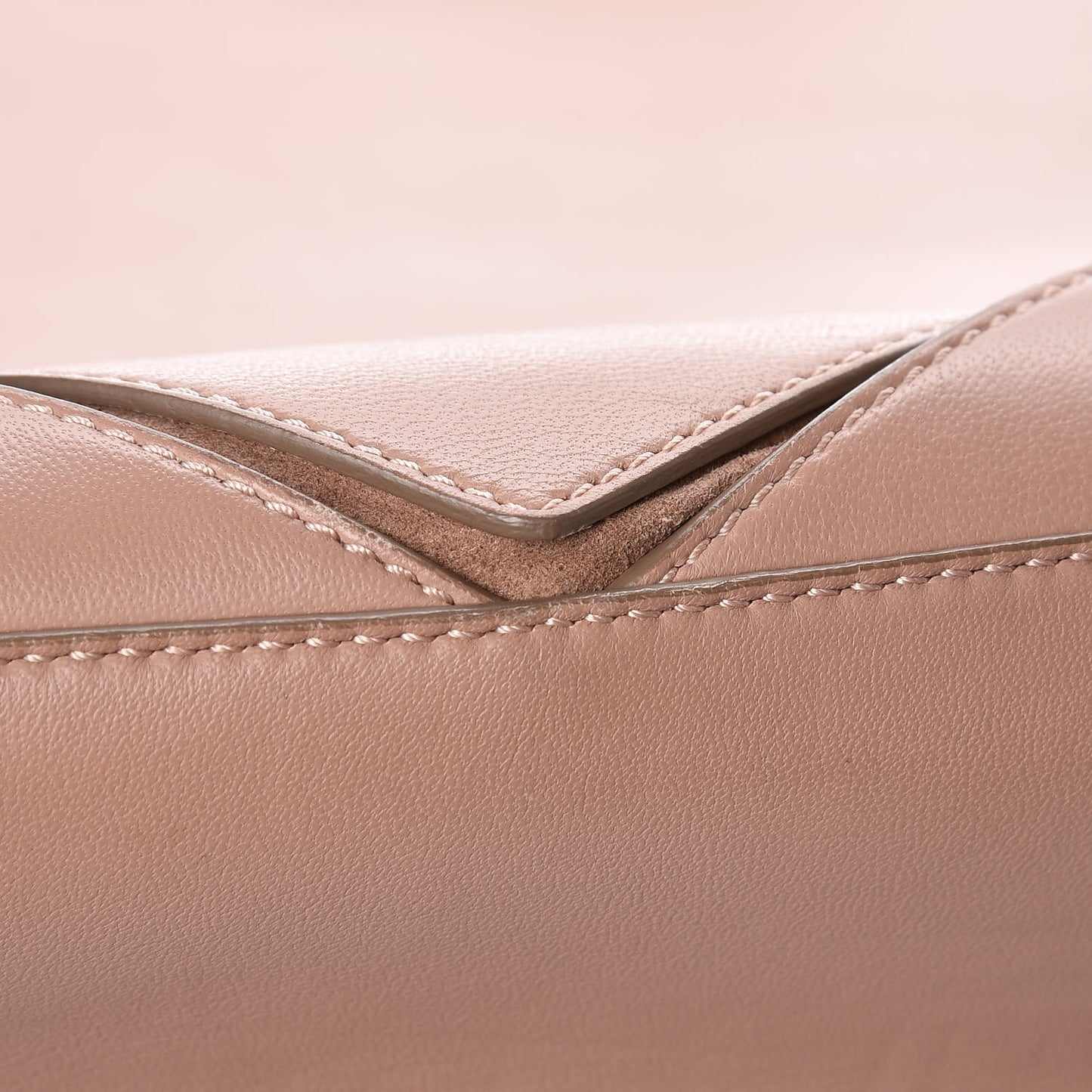 Nappa Medium Easy Tote Pale Pink