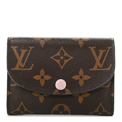 Louis Vuitton Monogram Rosalie Coin Purse Rose Ballerine 1 of 9
