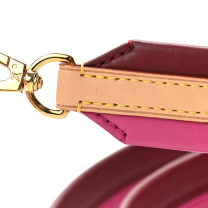 Louis Vuitton Calfskin Cluny BB Shoulder Strap Bordeaux Fuchsia 7 of 9