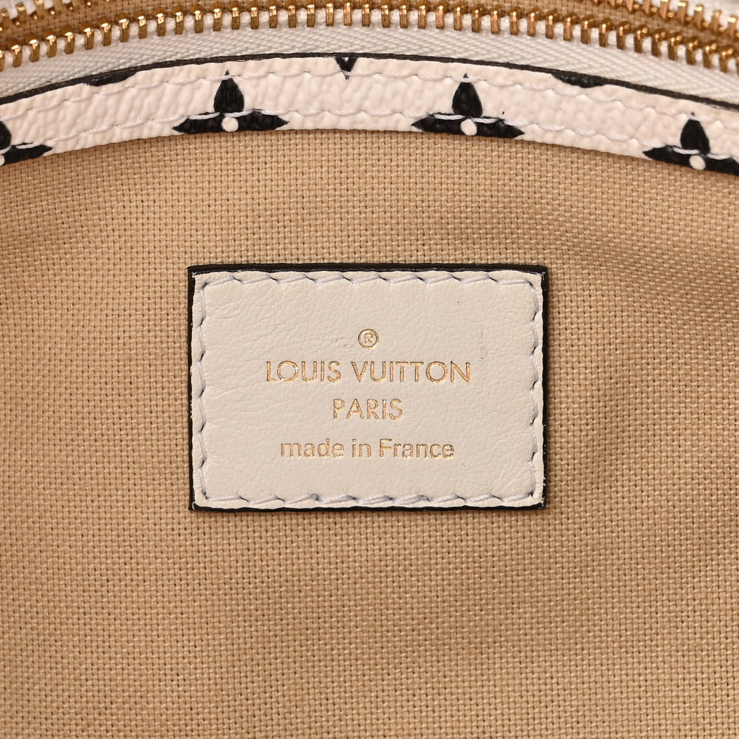 Louis Vuitton Monogram Giant Speedy Bandouliere 30 Kaki Beige 6 of 11