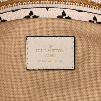 Louis Vuitton Monogram Giant Speedy Bandouliere 30 Kaki Beige 6 of 11