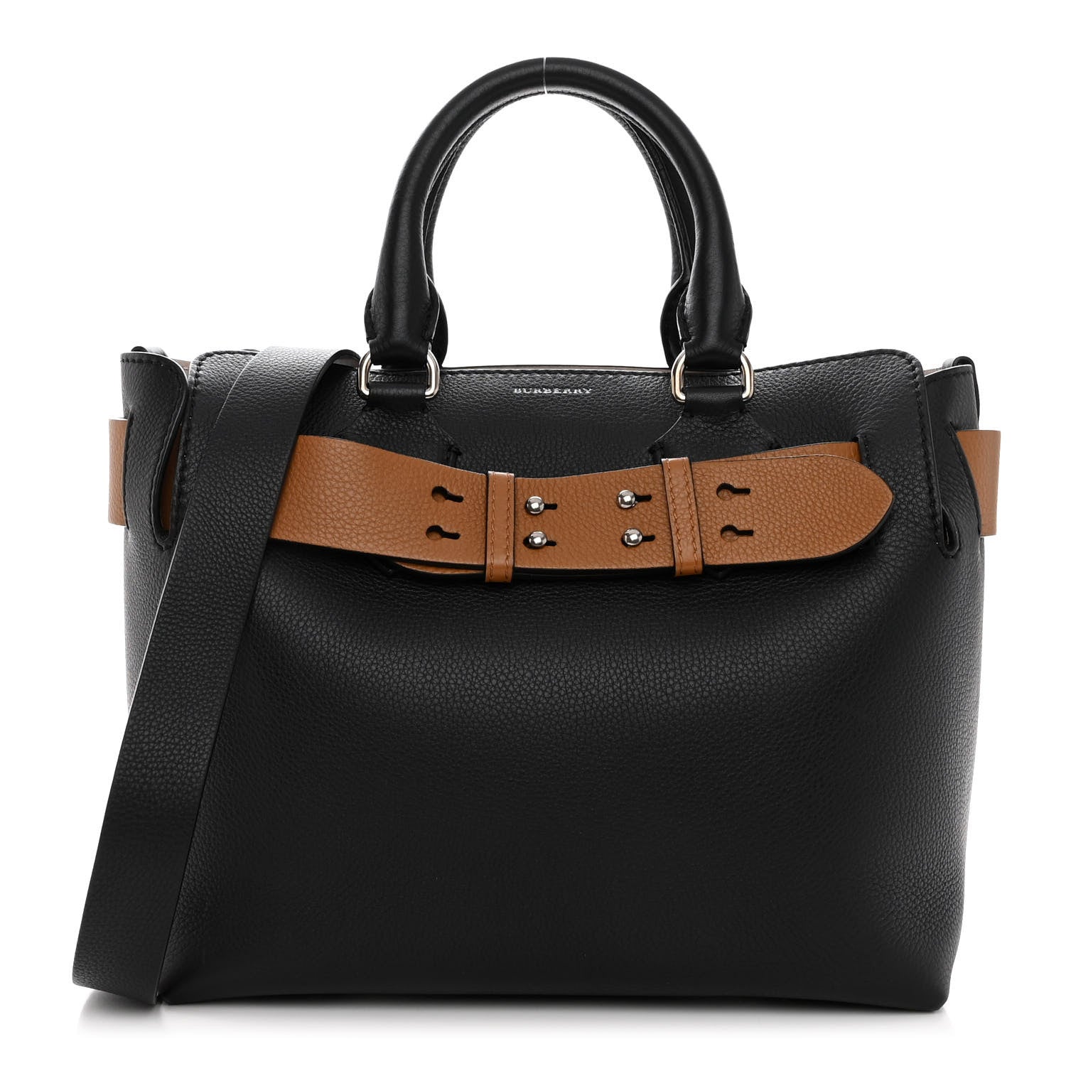 Burberry Soft Grain Calfskin Baby Belt Bag Black 1 of 9