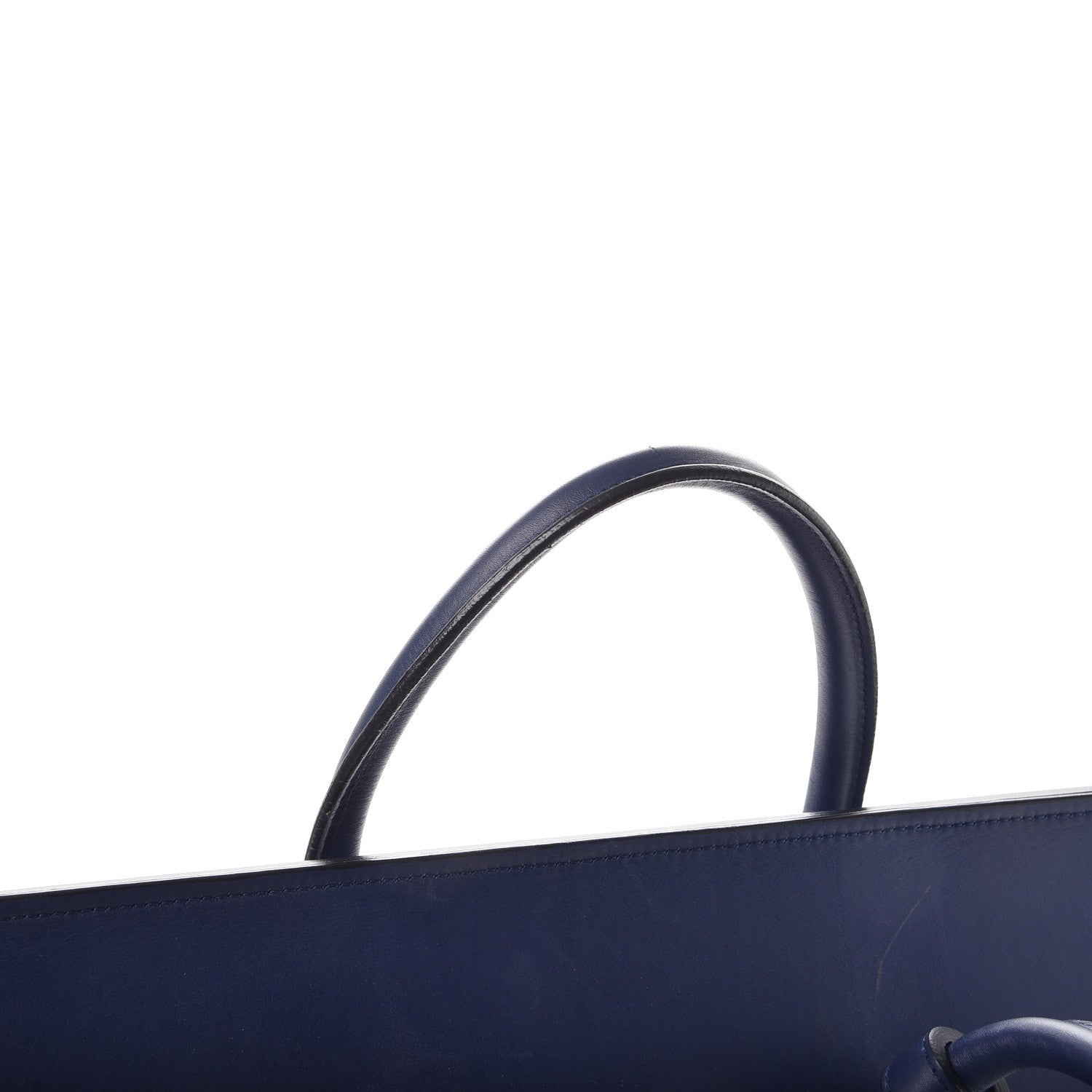 Celine Smooth Calfskin Small Tie Knot Tote Dark Indigo 22 of 23