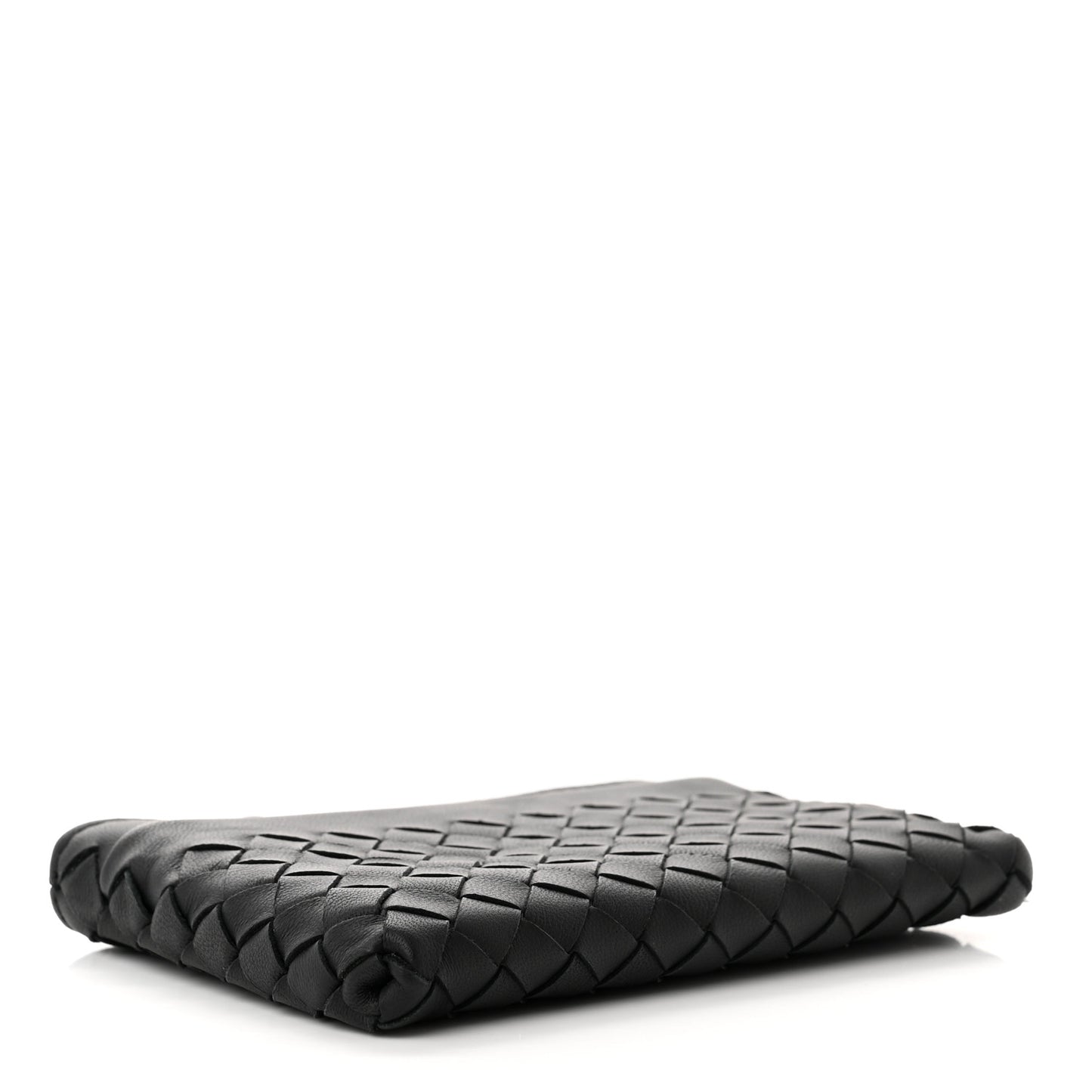 Nappa Intrecciato Key Holder Black