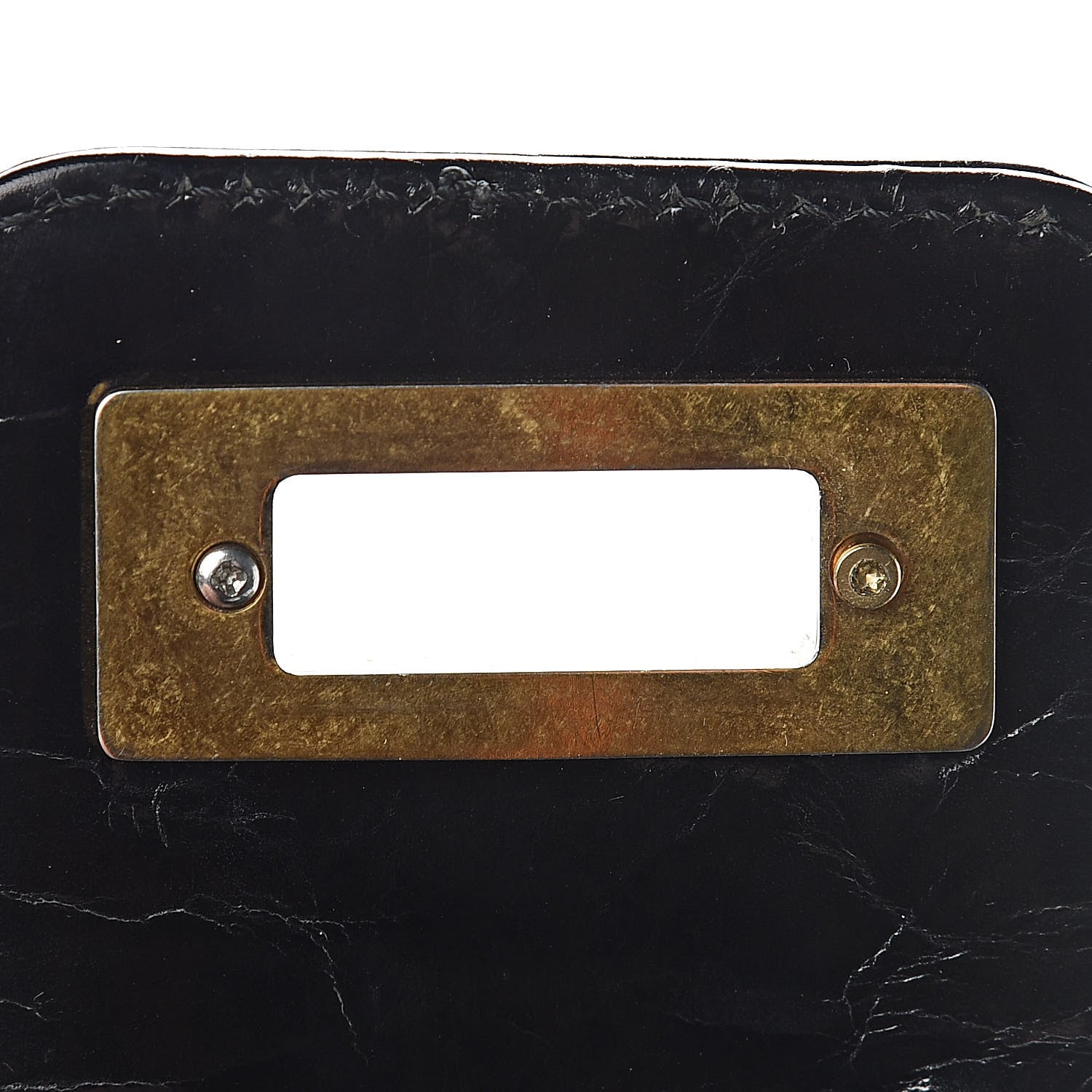 Chanel Glazed Crackled Calfskin Small Reissue Tote Black 11 of 11