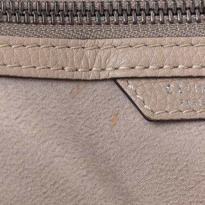 Celine Drummed Calfskin Mini Luggage Dune 7 of 18