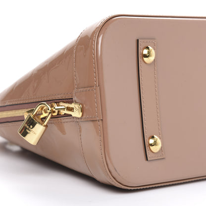 Louis Vuitton Vernis Alma PM Rose Velours 7 of 10