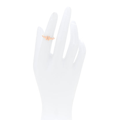 Tiffany 18K Rose Gold T Wire Ring 48 4.5 2 of 5