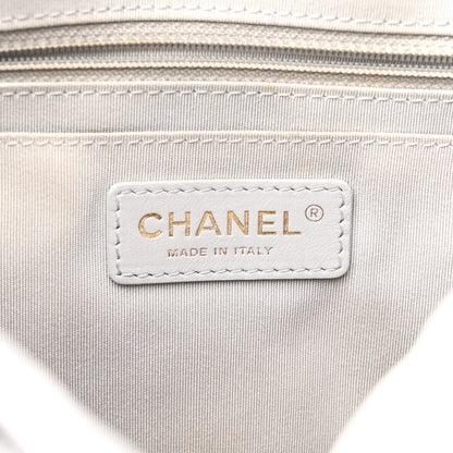 Chanel Calfskin Quilted Large Urban Spirit Backpack Grey 6 of 17