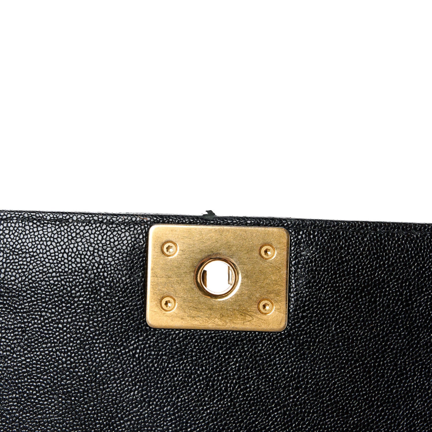 Chanel Caviar Quilted North South Boy Flap Black 12 of 12