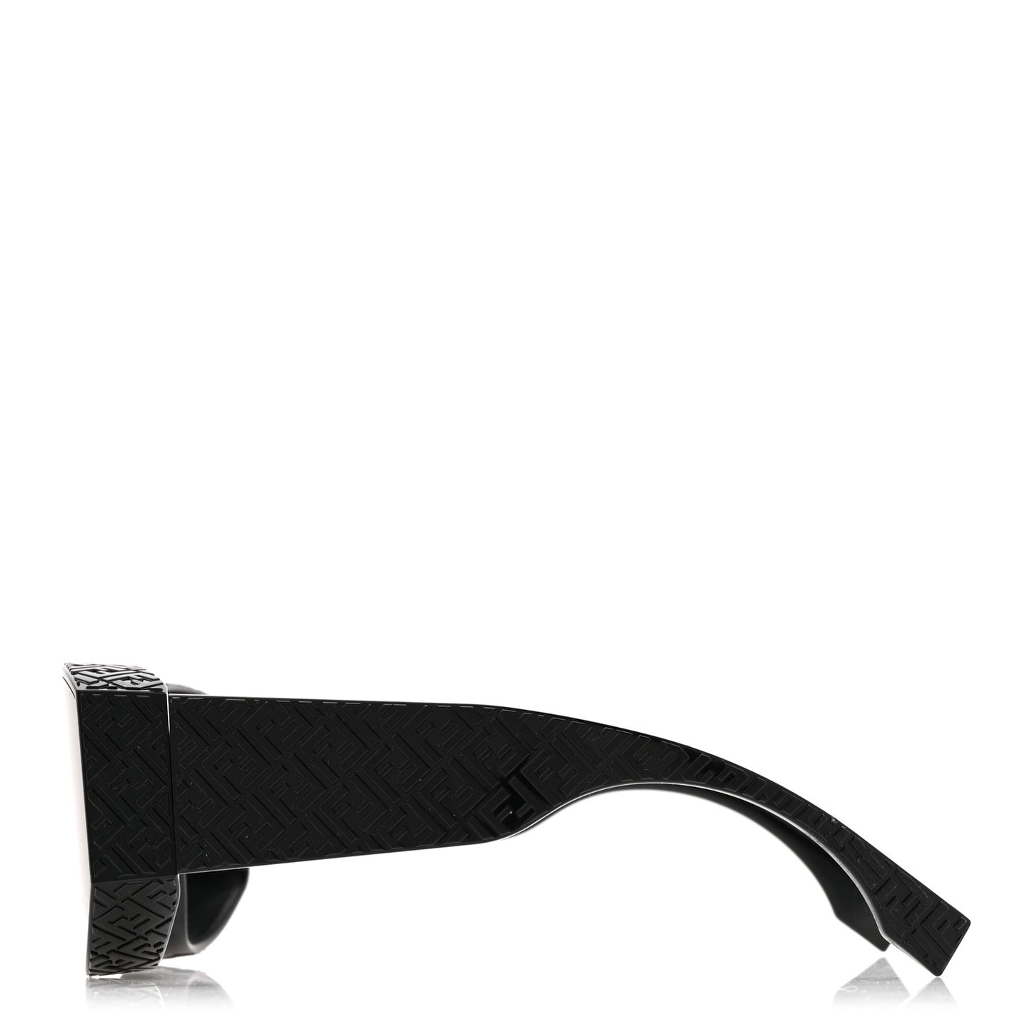 Acetate Lab Mask Sunglasses FE40128I Black