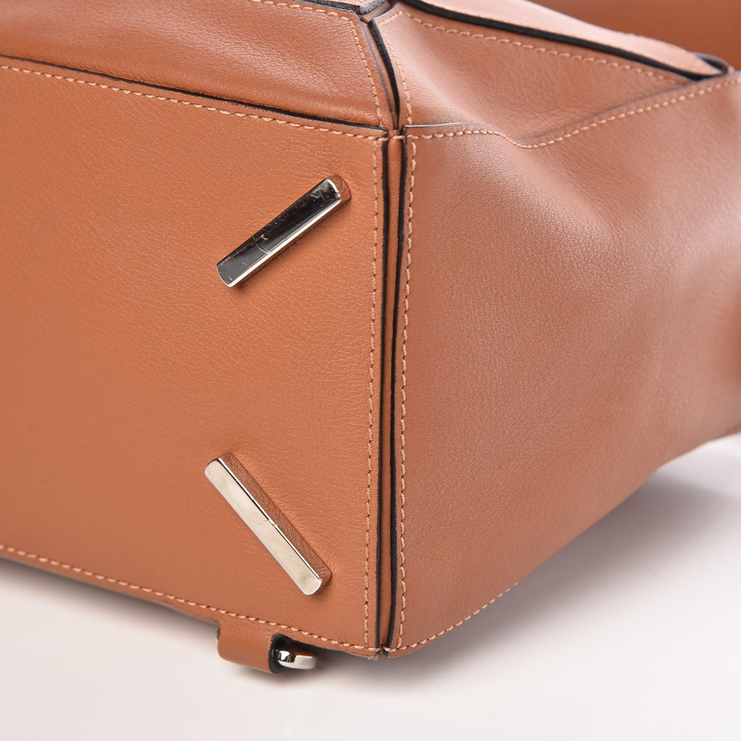 Calfskin Puzzle Bag Tan