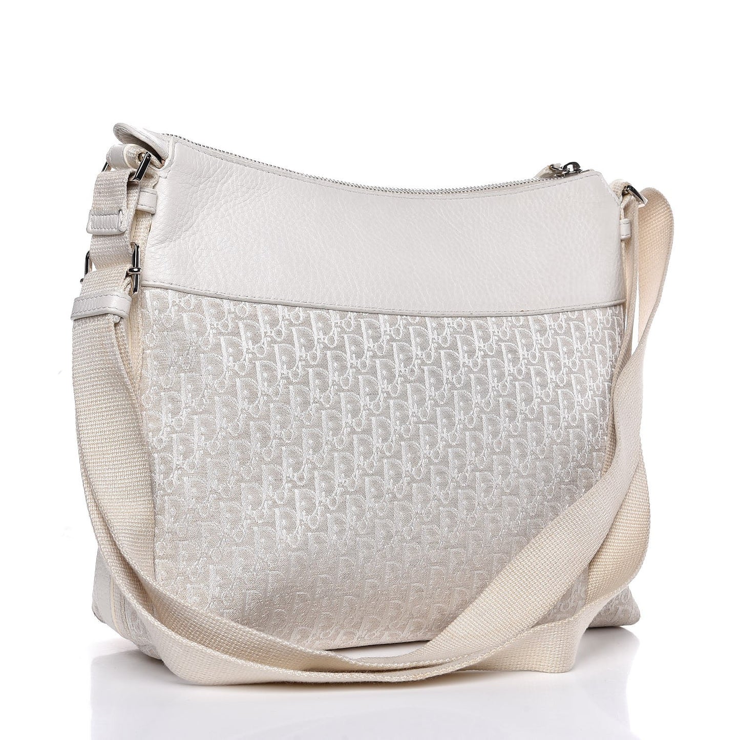 Monogram Messenger White