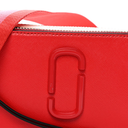 Marc Jacobs Saffiano Small Snapshot Camera Bag Red Beige 8 of 12