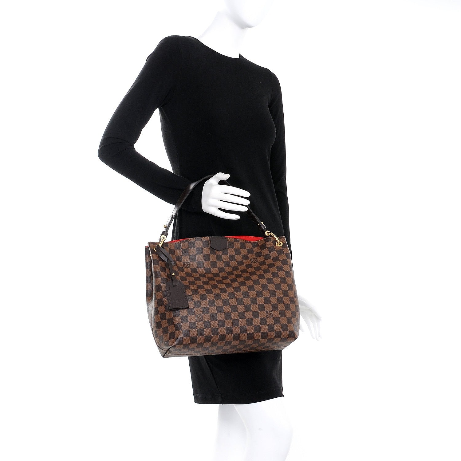 Louis Vuitton Damier Ebene Graceful PM 2 of 8