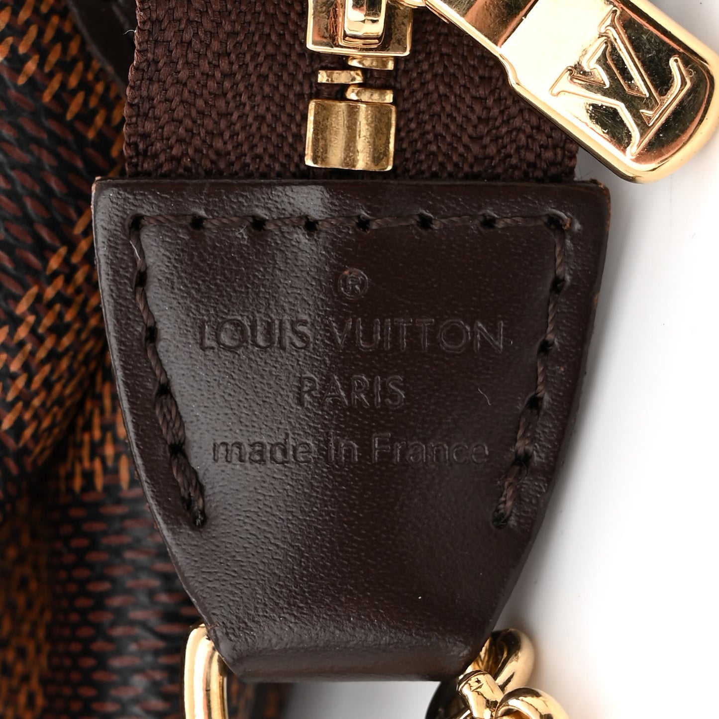 Damier Ebene Eva Clutch