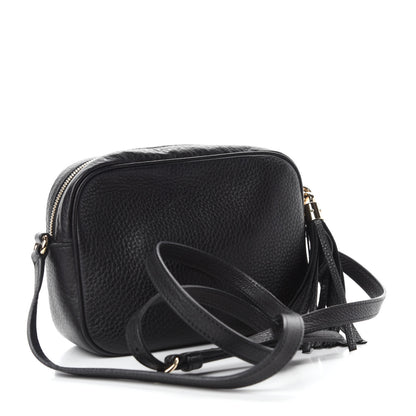 Gucci Pebbled Calfskin Small Soho Disco Bag Black 3 of 10
