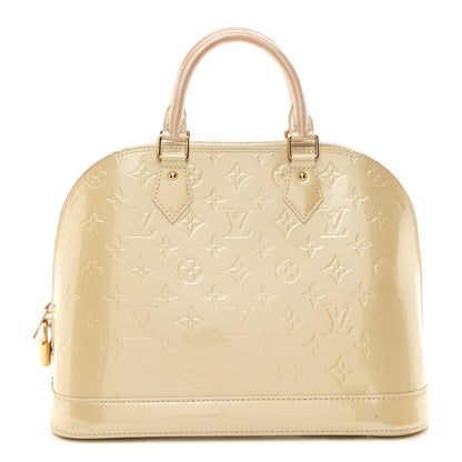 Louis Vuitton Vernis Alma PM Blanc Corail 1 of 19