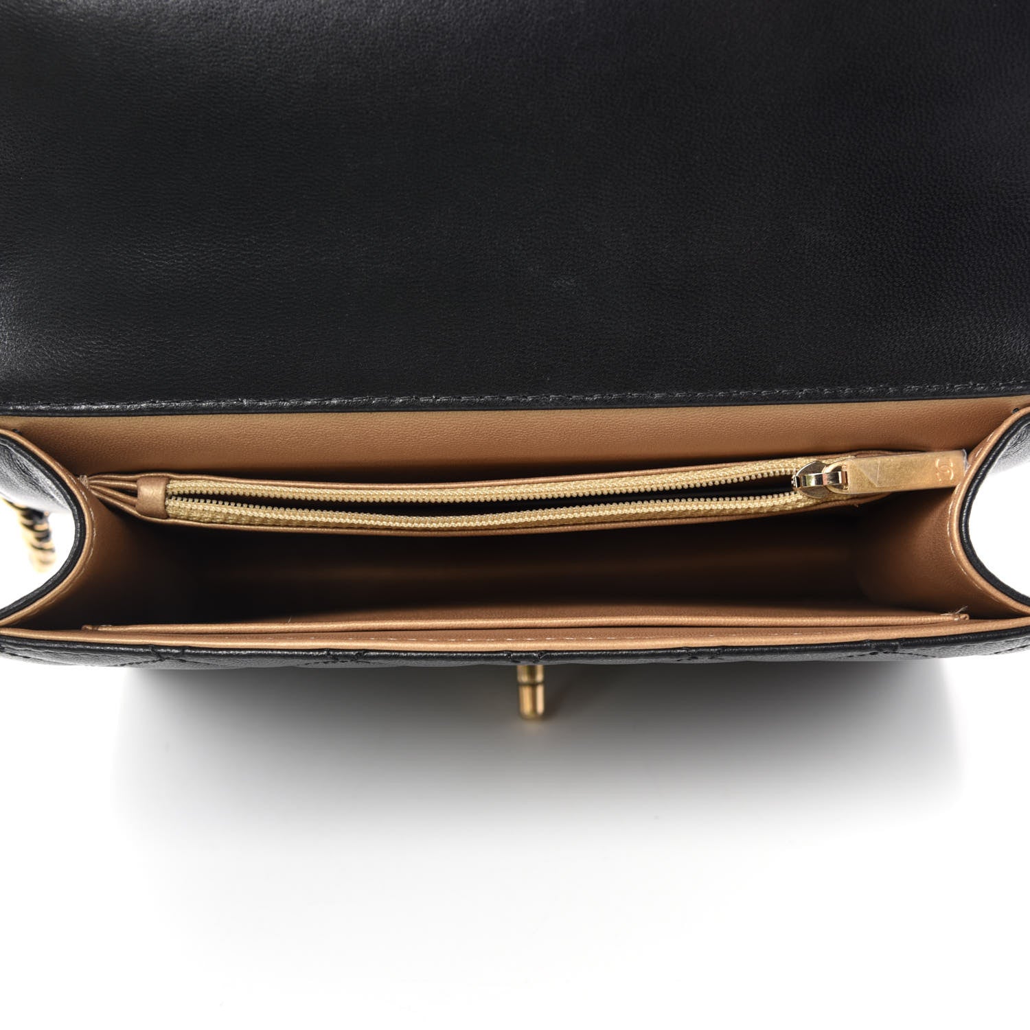 Chanel Lambskin Quilted Small Chic Pearls Flap Black 5 of 11