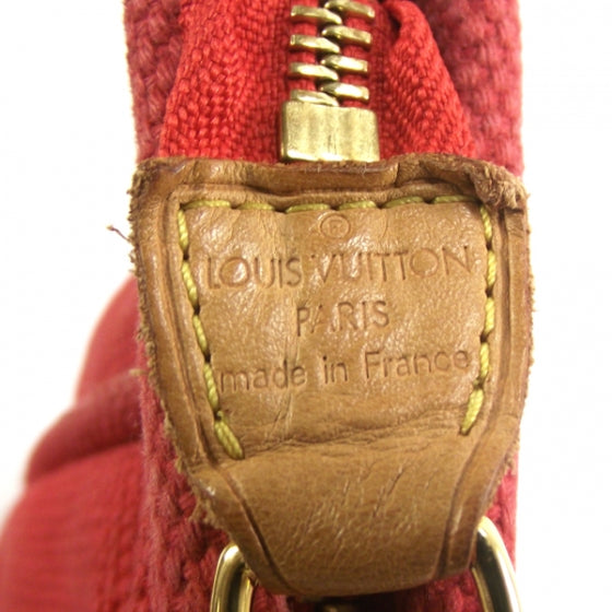 Antigua Cabas MM Bag Tote Red Pink