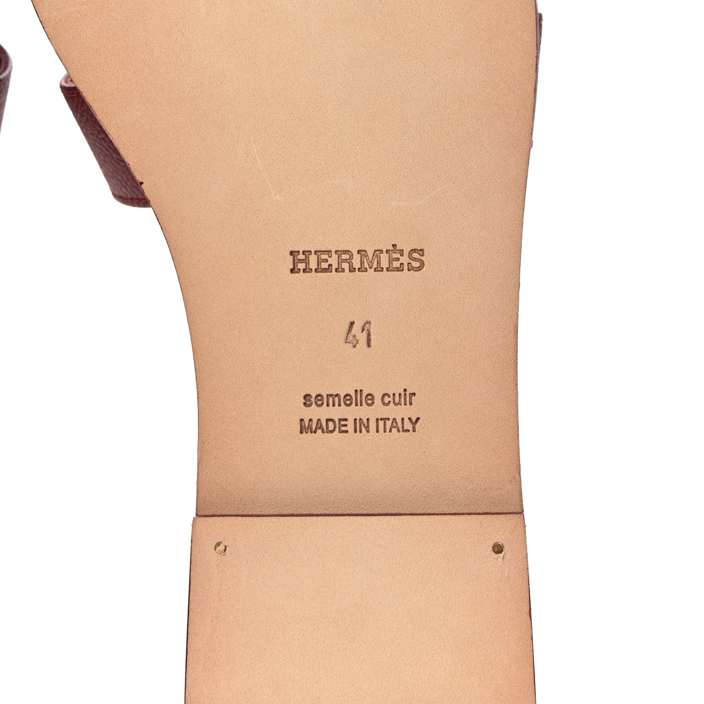 Epsom Oran Sandals 41 Rouge H