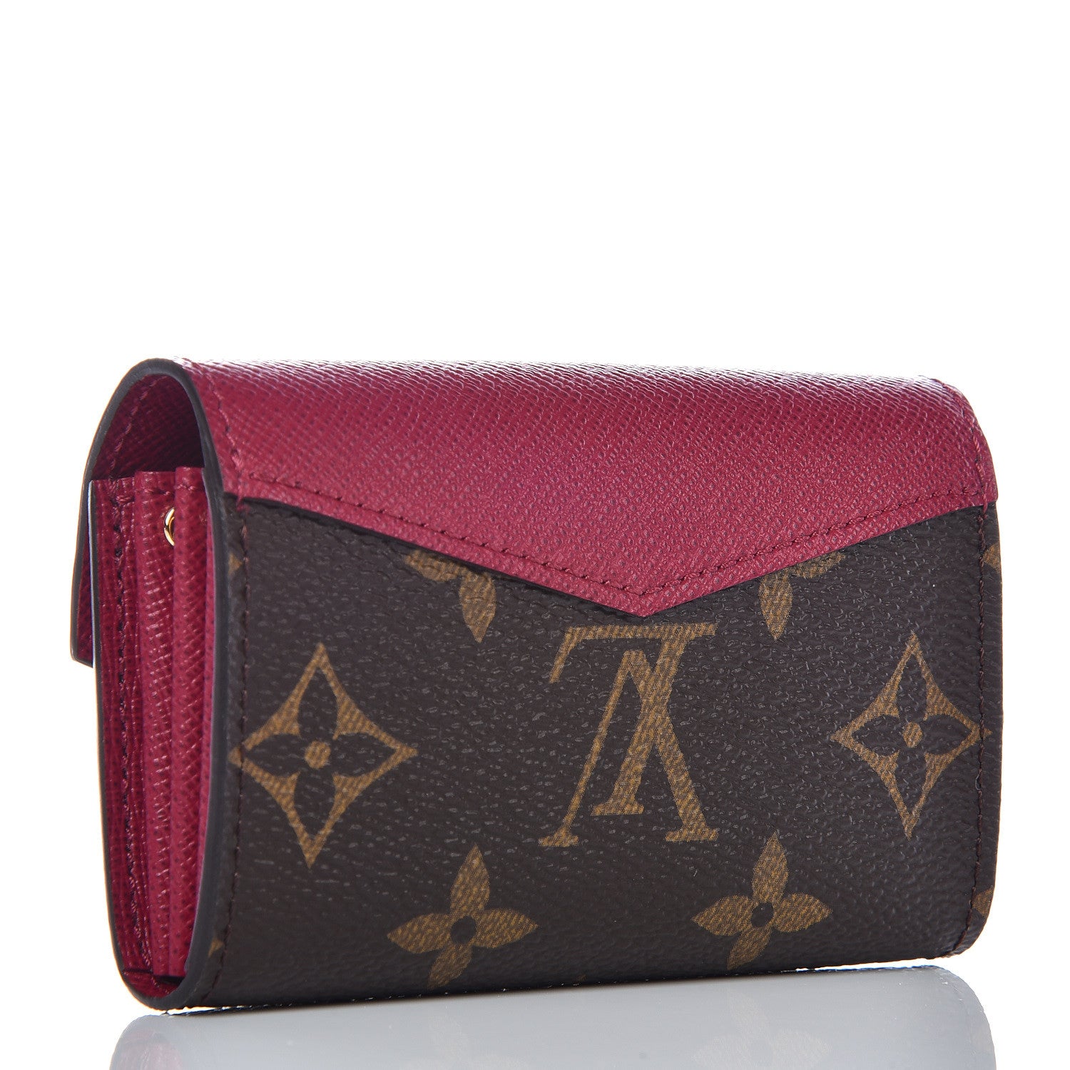 Louis Vuitton Monogram Sarah Multicartes Fuchsia 3 of 7