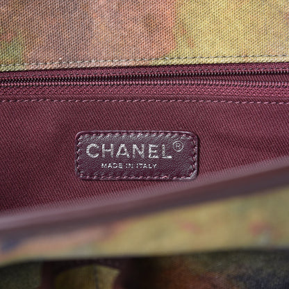 Chanel Washed Toile Large Graffiti On The Pavements Messenger Khaki Multicolor 6 of 17