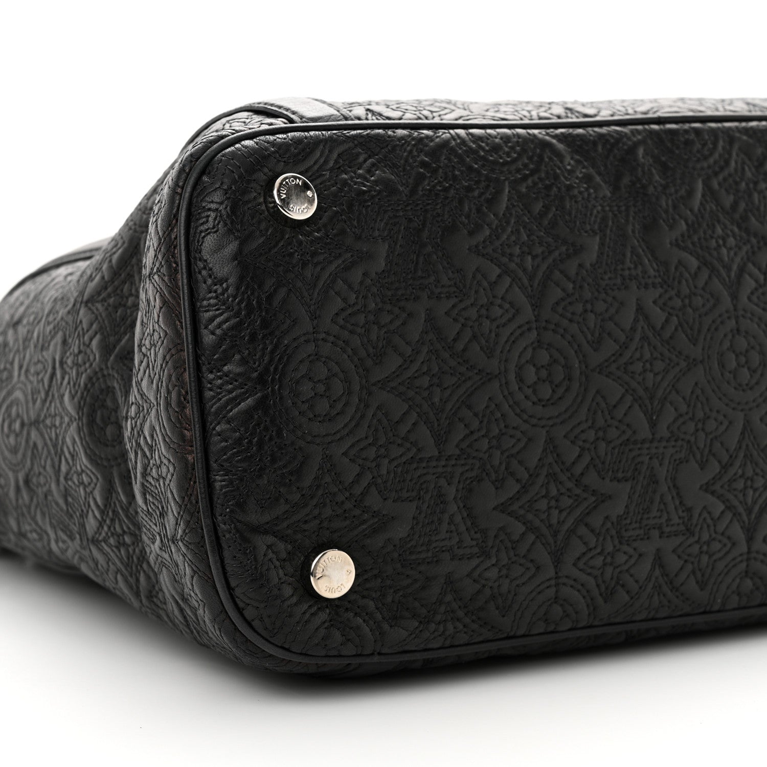 Louis Vuitton Monogram Lambskin Antheia IXIA MM Black 8 of 9