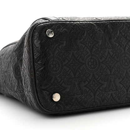 Louis Vuitton Monogram Lambskin Antheia IXIA MM Black 8 of 9