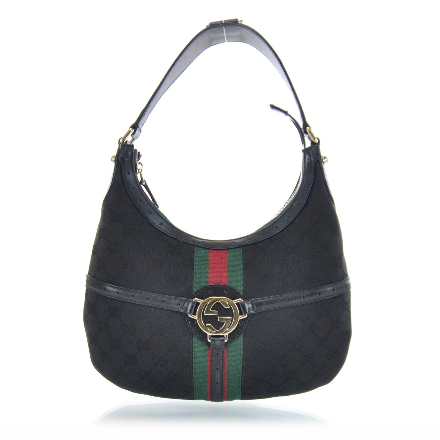 Monogram Reins Hobo Black