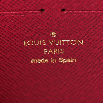 Louis Vuitton Monogram Clemence Wallet Fuchsia 6 of 7
