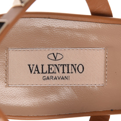 Valentino Garavani Calfskin Rockstud 60mm City Sandals 41 Light Cuir 8 of 9