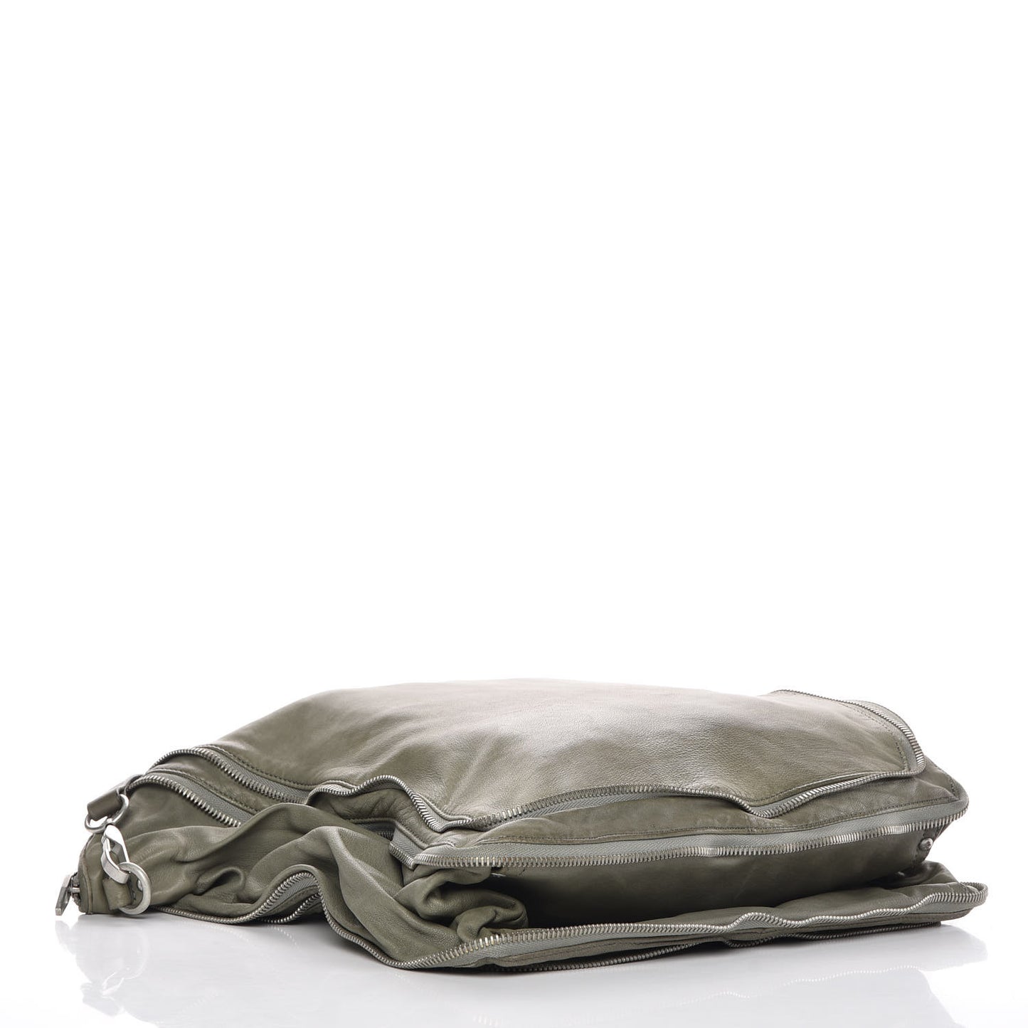 Lambskin Trudy Tote Green