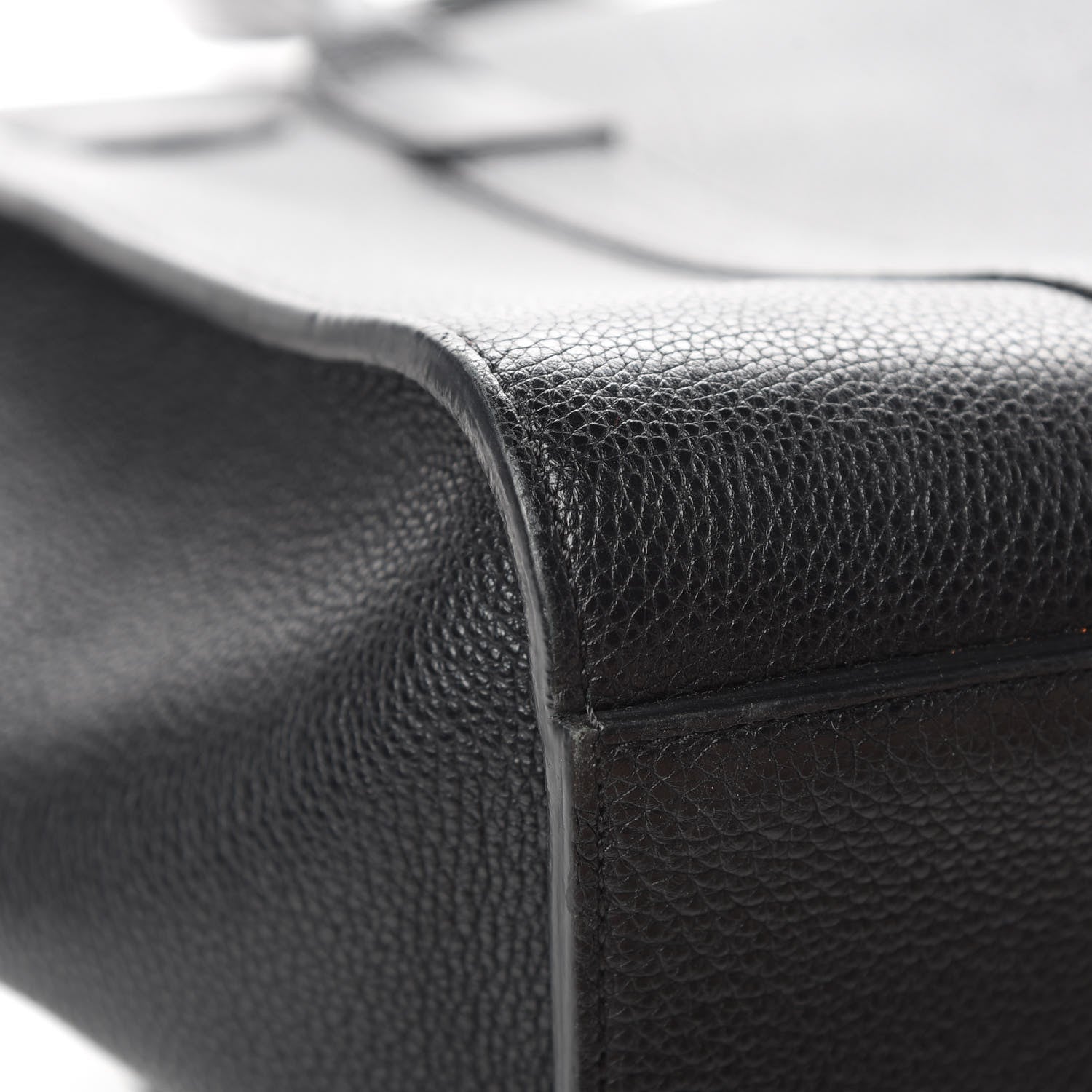 Mulberry Grain Vegetable Tanned Calfskin Zipped Bayswater Black 12 of 17
