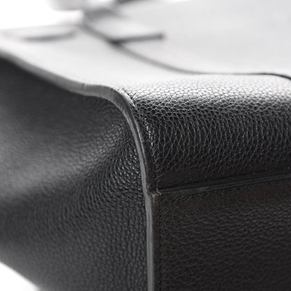 Mulberry Grain Vegetable Tanned Calfskin Zipped Bayswater Black 12 of 17