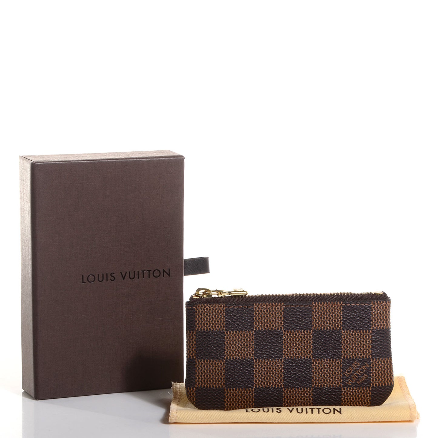 Damier Ebene Key Pouch