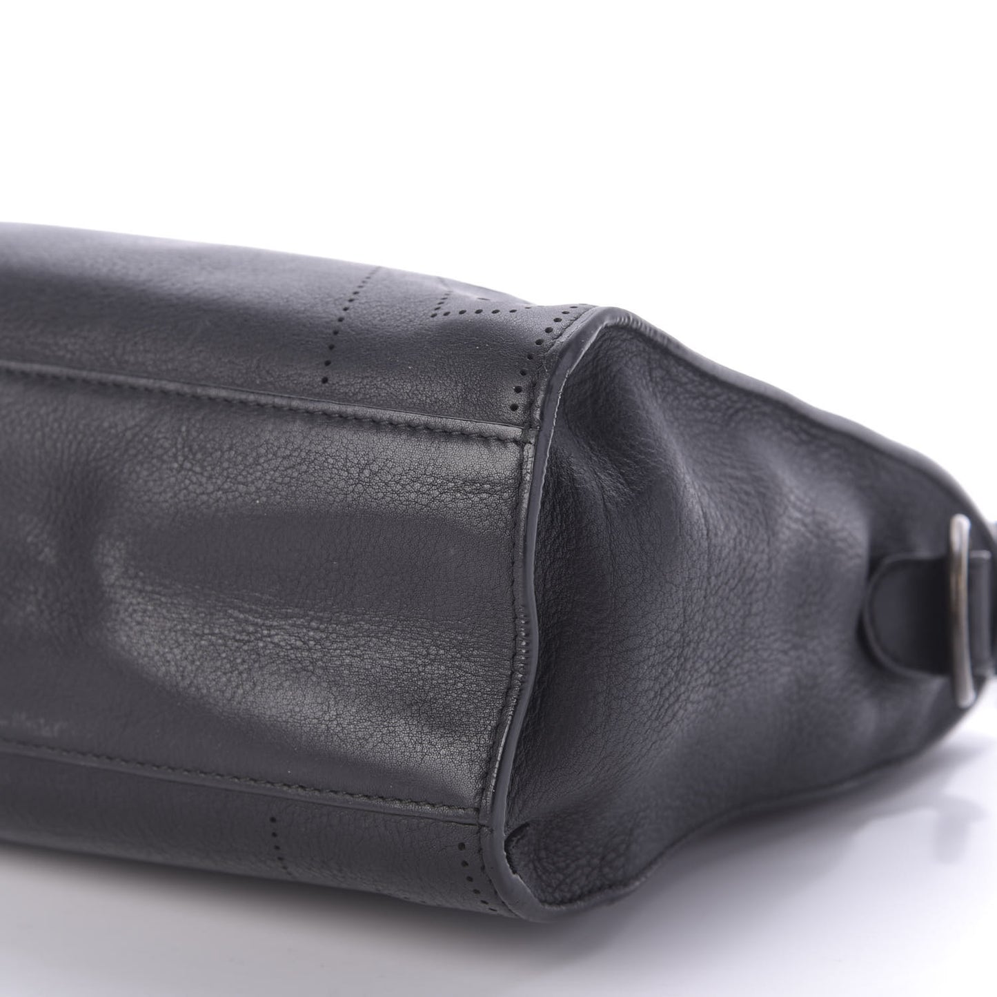 Veau Soyeux Perforated Blackout Hardware S City Black