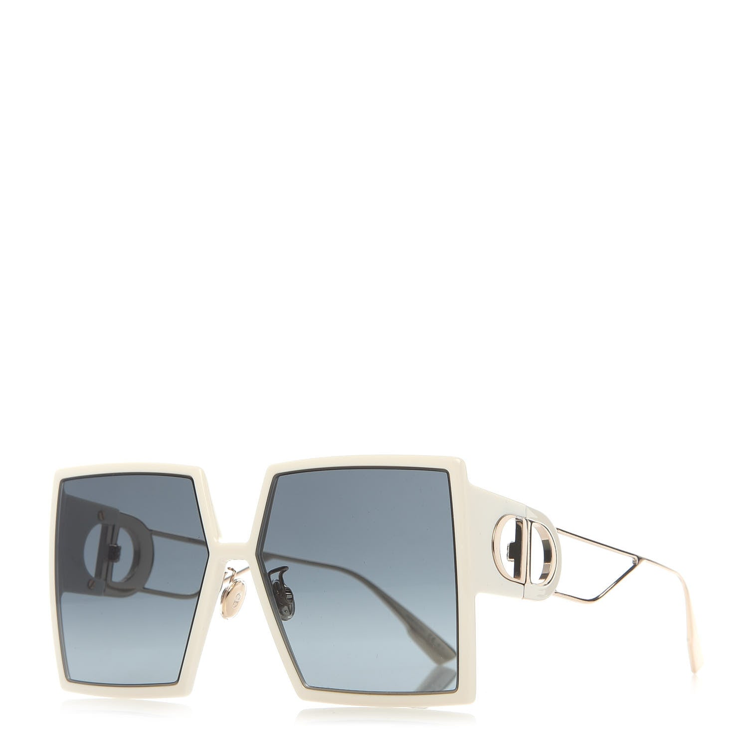 Christian Dior Square 30 Montaigne Sunglasses White 1 of 8