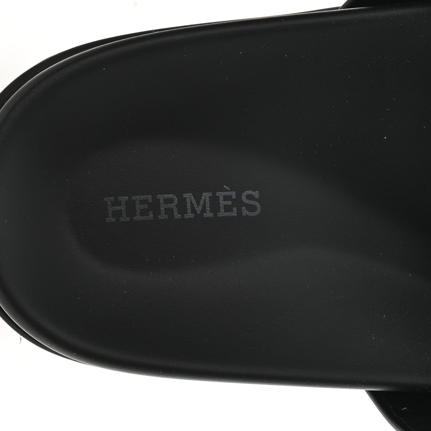 Hermes Calfskin Mens Chypre Sandals 42 Black 8 of 10
