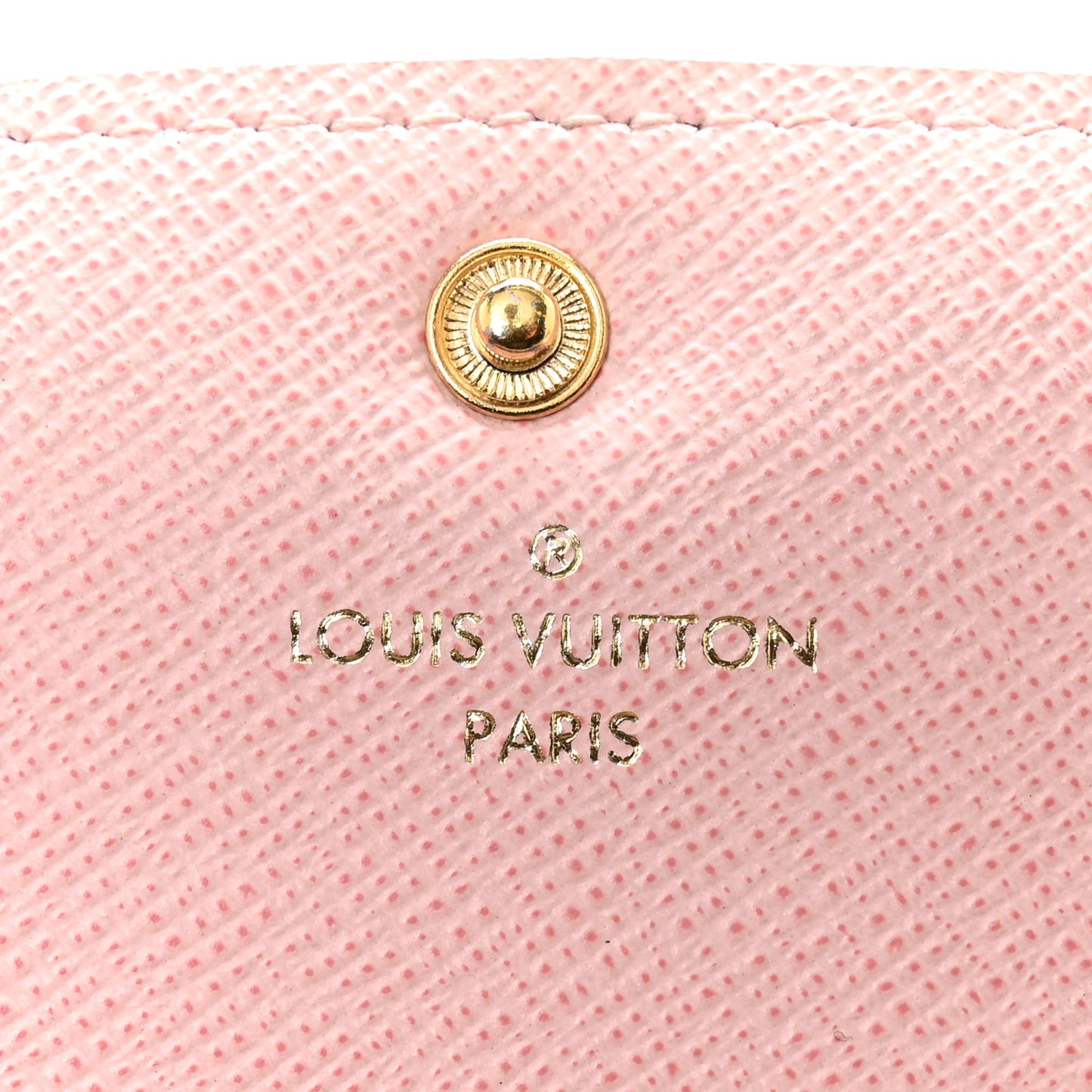 Monogram Emilie Wallet Rose Ballerine