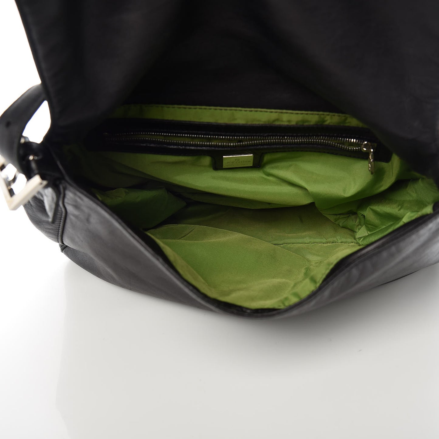 Calfskin Big Forever Mama Baguette Black