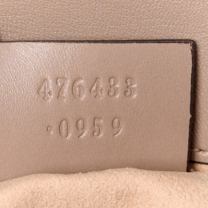 Gucci Calfskin Matelasse Heart GG Marmont 2.0 Coin Purse On A Chain Porcelain Rose 7 of 10