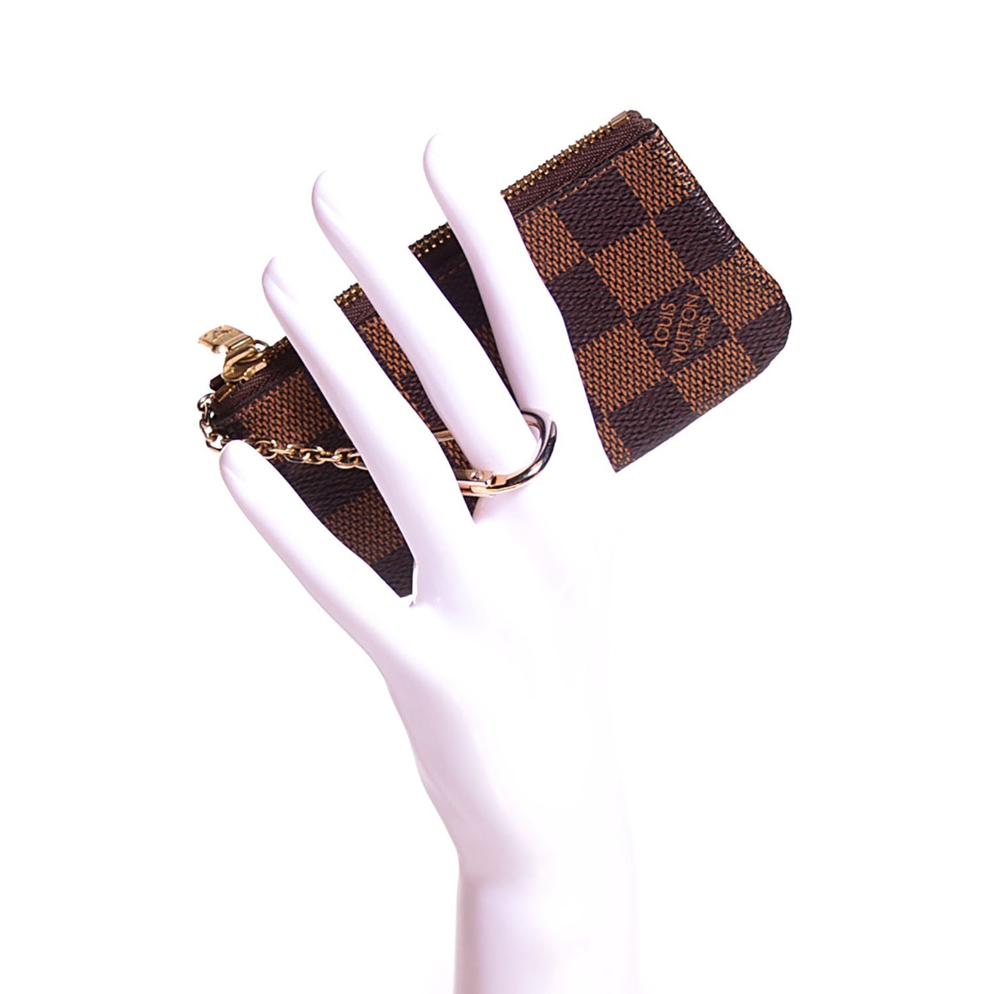 Damier Ebene Key Pouch