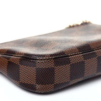 Louis Vuitton Damier Ebene Mini Pochette Accessories 10 of 12