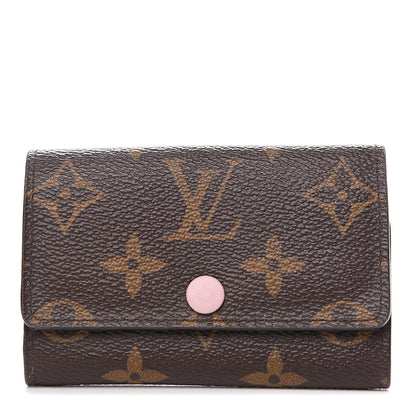 Louis Vuitton Monogram Multicles 6 Key Holder Rose Ballerine 1 of 6