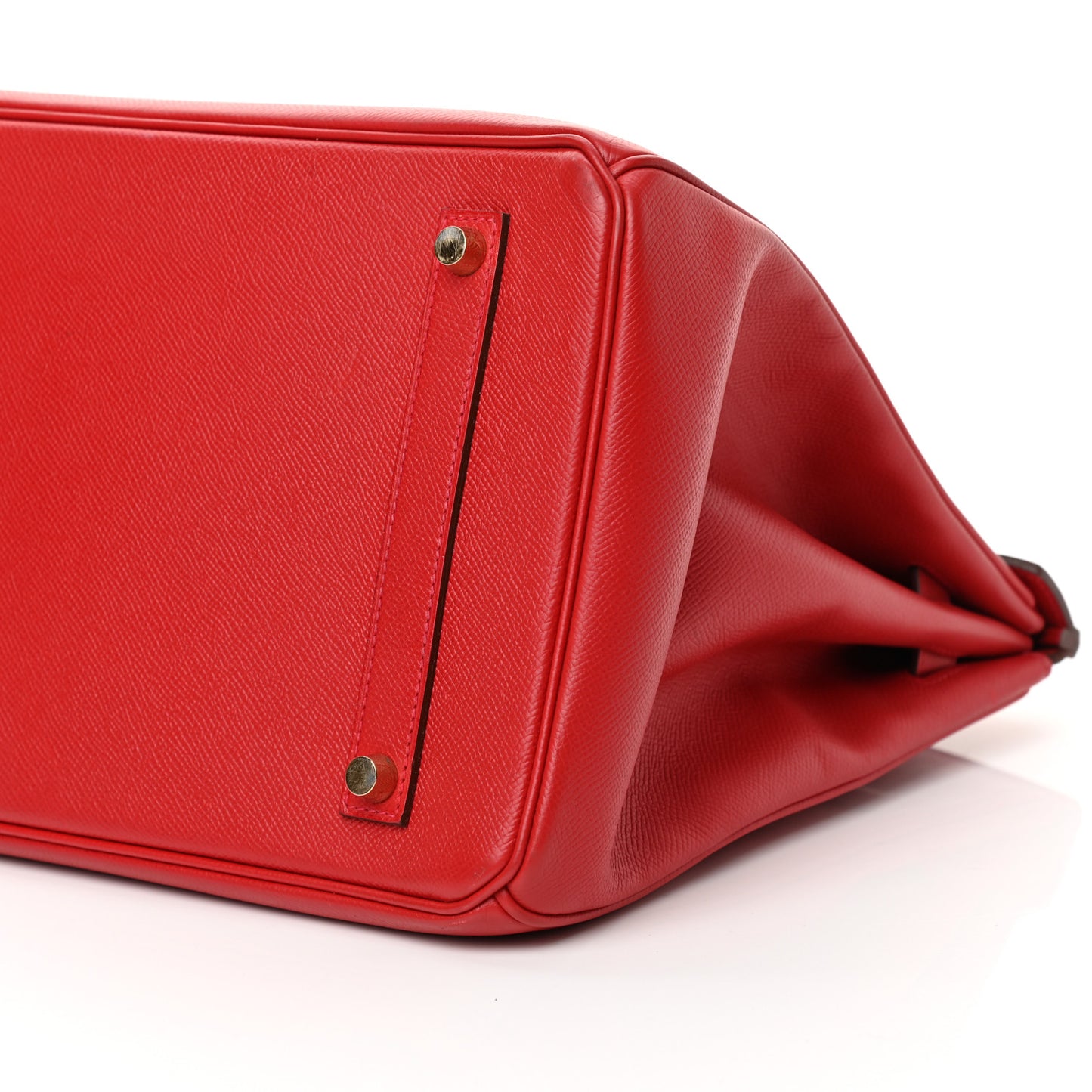 Epsom Birkin 35 Rouge Casaque